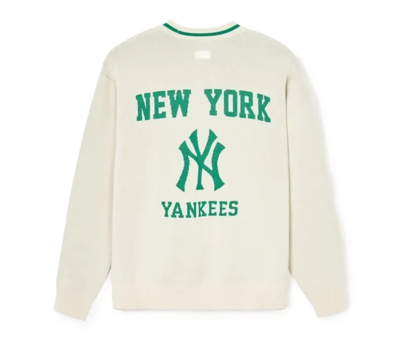 MLB Korea Unisex Street Style Logo Cardigans