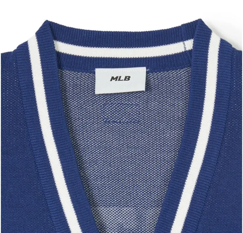 MLB Korea Unisex Street Style Logo Cardigans