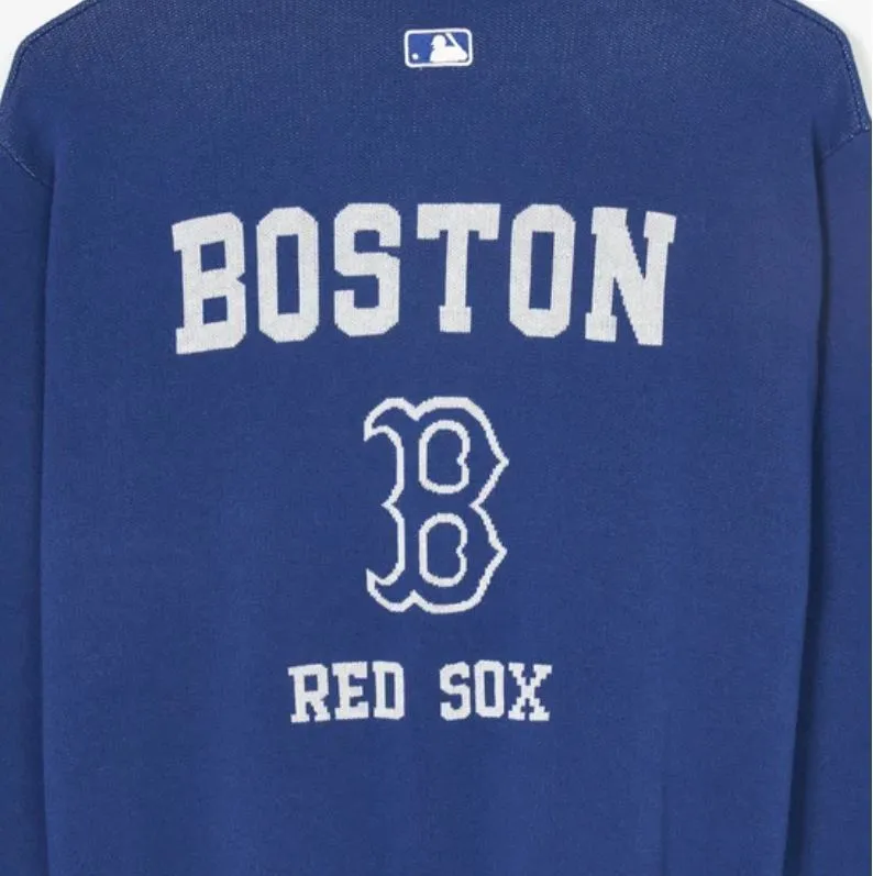 MLB Korea Unisex Street Style Logo Cardigans