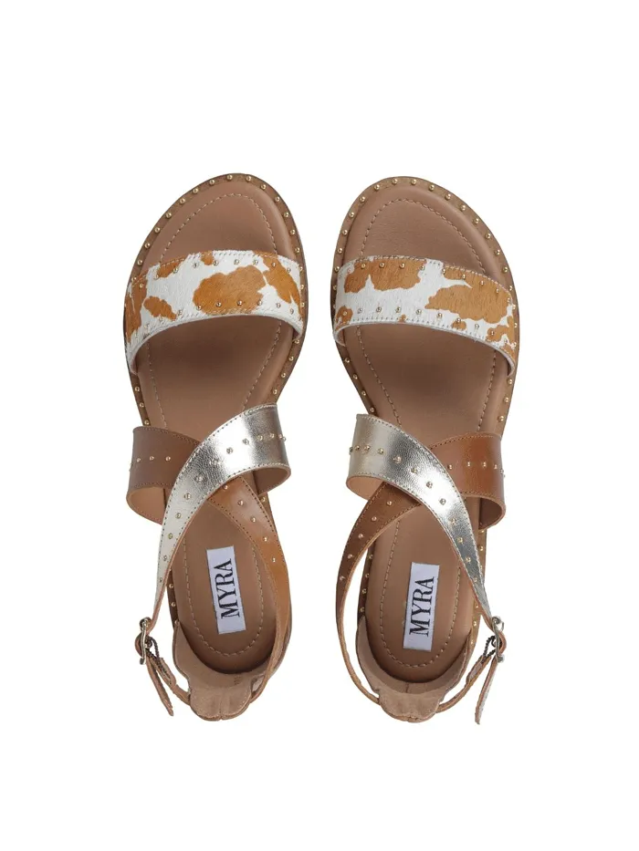 Myra Bag S-4890 Women's Tan Sandals