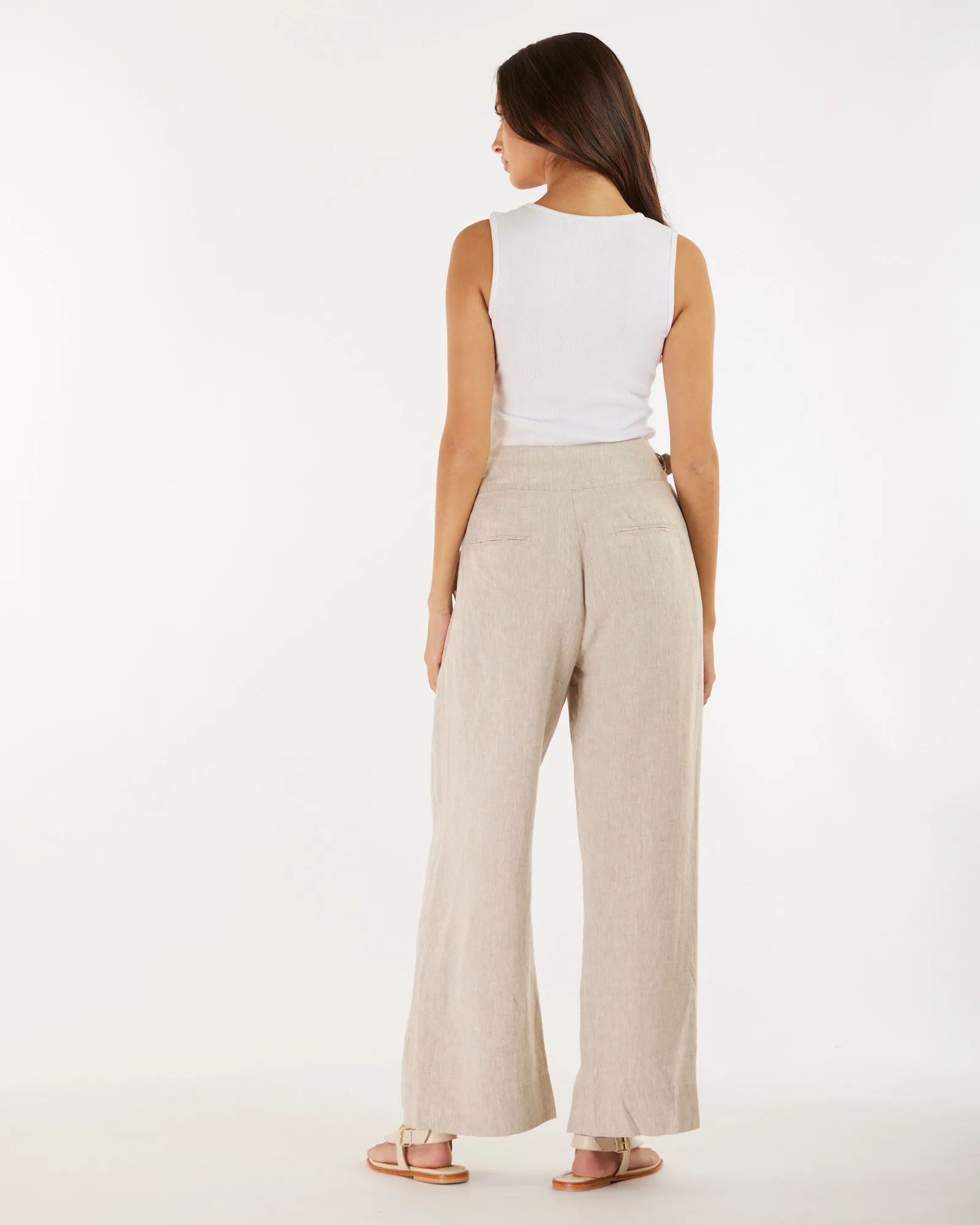 Natural Linen Pants