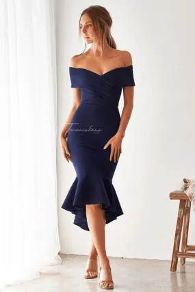 Navy Blue Brienne Dress