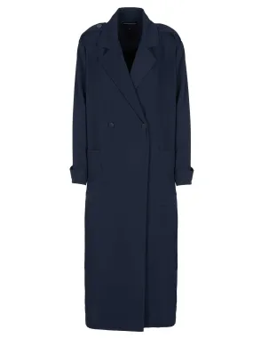 Navy Emporio Armani Coat