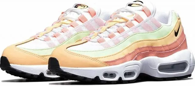 Nike Women's Multicolor Air Max 95 Shoes CZ5659-600 (No Lid)