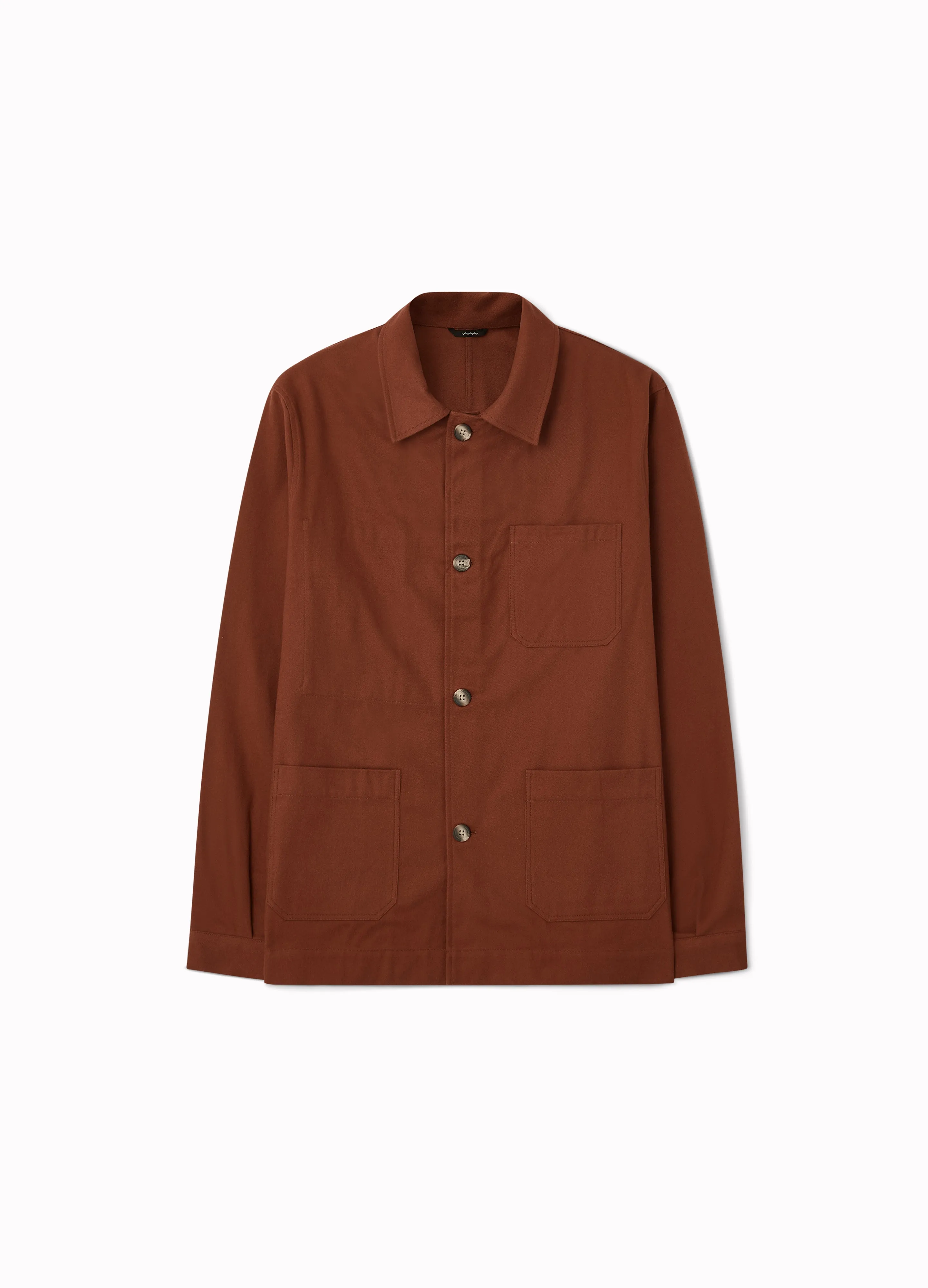 Nima Workwear Jacket - Rust Red