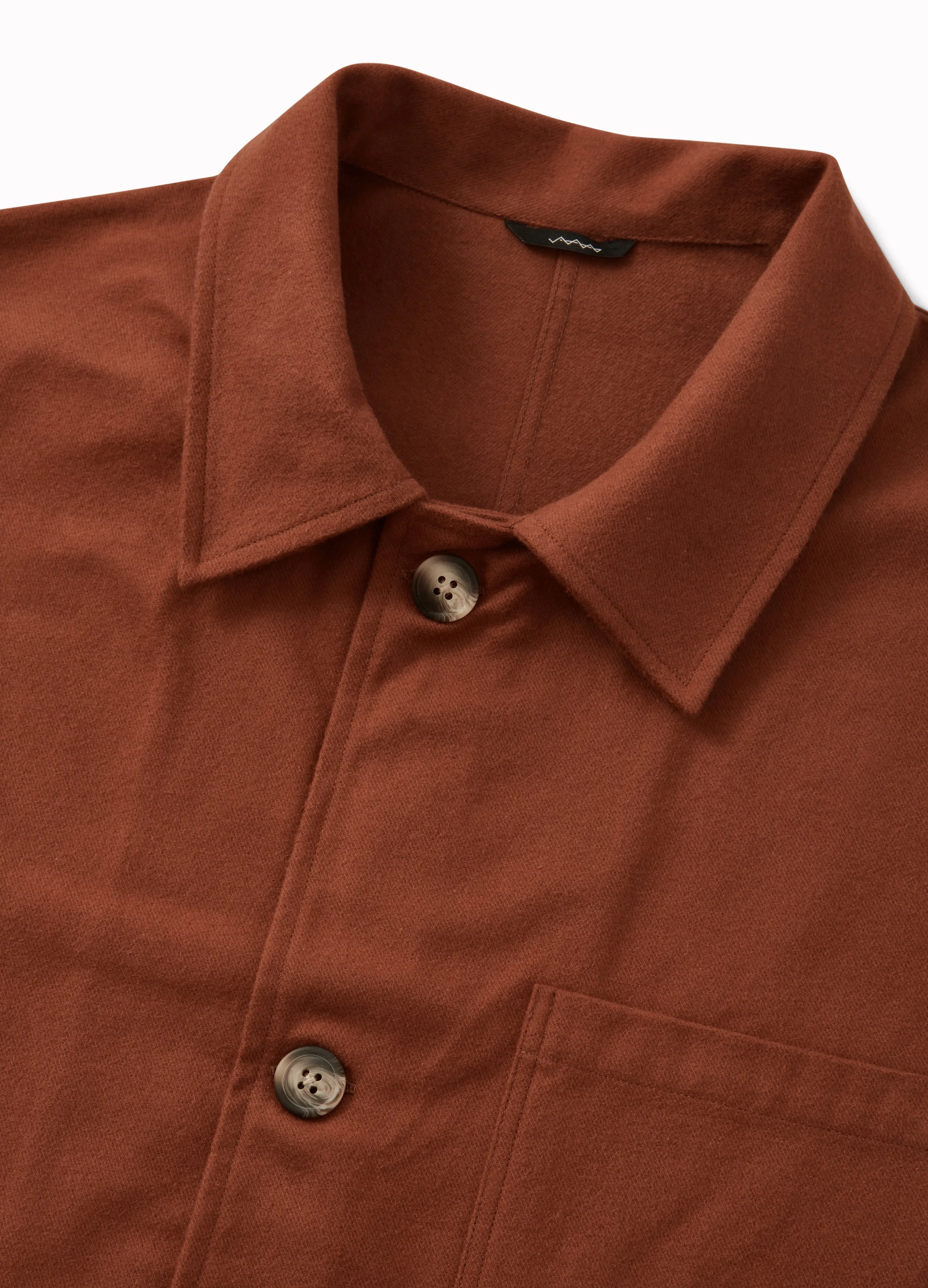 Nima Workwear Jacket - Rust Red