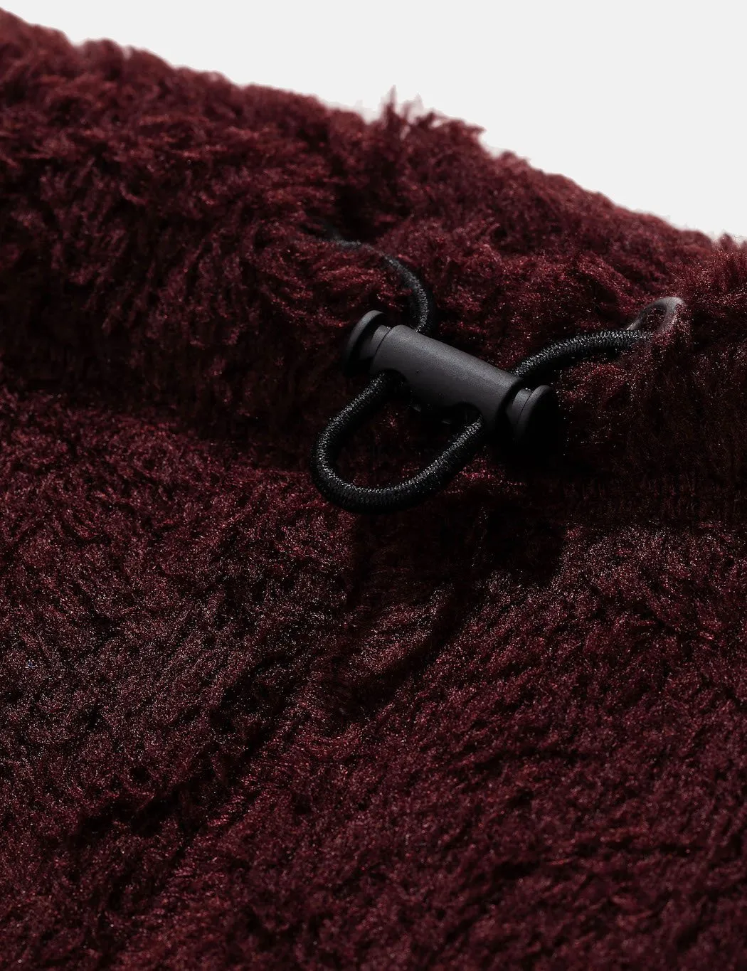 Norse Projects Mulberry Red Fleece Neck Warmer