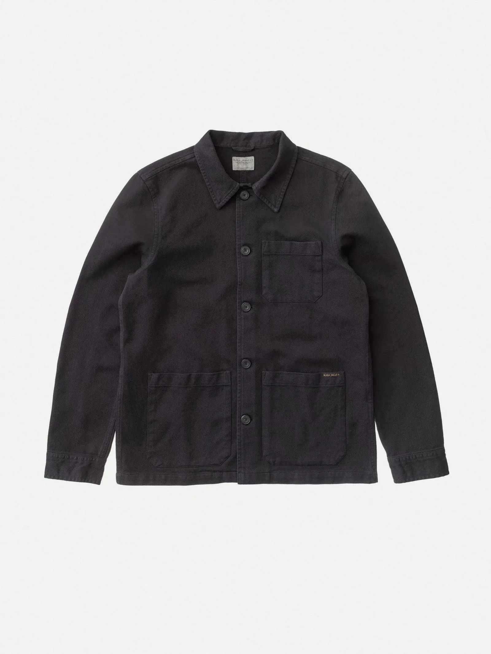 Nudie Jeans Barney Worker Jacket Black