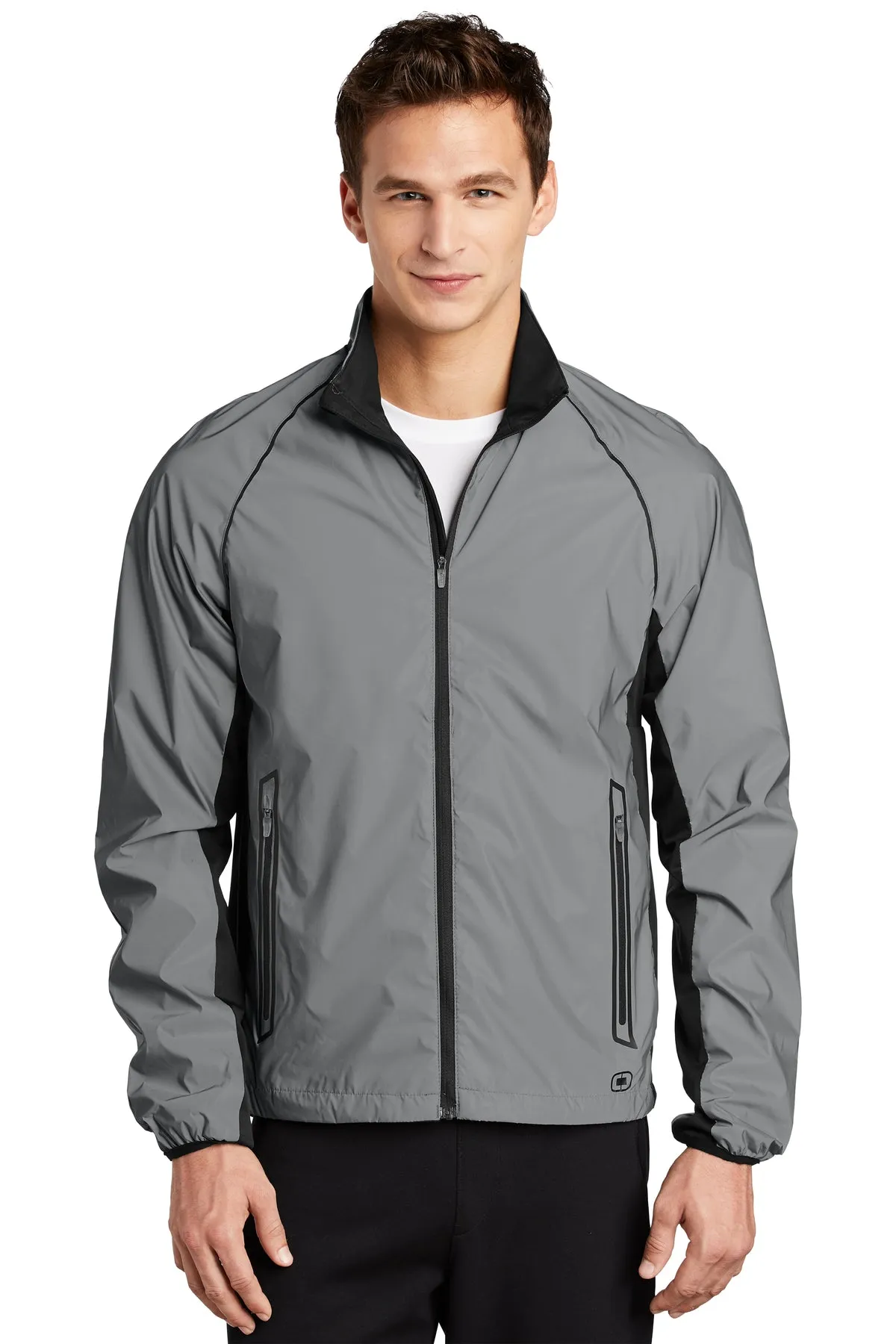 OGIO ENDURANCE Flash Jacket - Lightweight Breathable Reflective Running Jacket