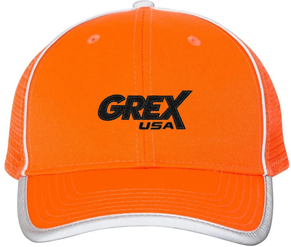 Safety Mesh-Back Cap for Outdoors