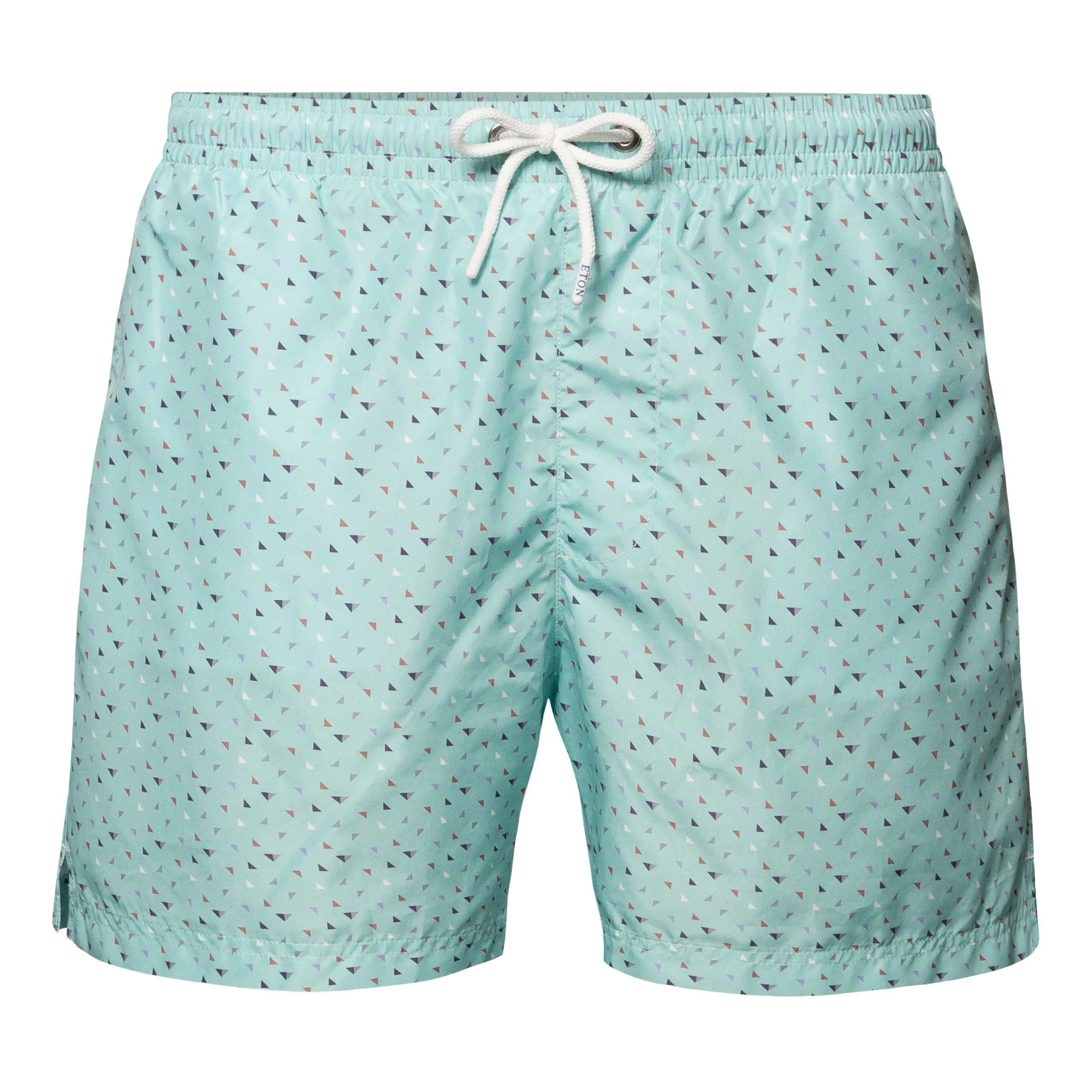 Patterned Swim Trunks