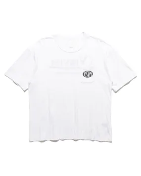 P.H.V. Men's Black and White Short-Sleeve Tee