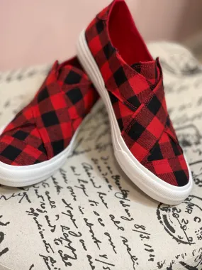 Plaid Gypsy Jazz Sneakers ?