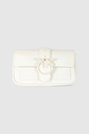 White One Total Love Purse with Pocket