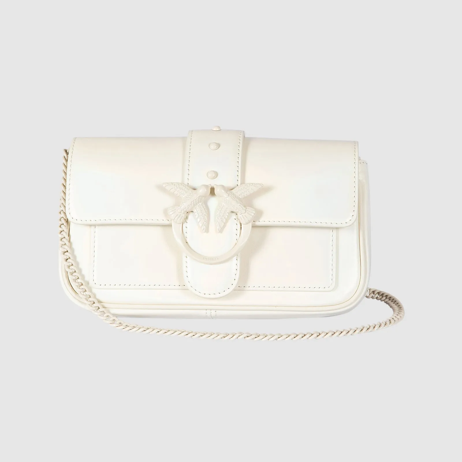 White One Total Love Purse with Pocket