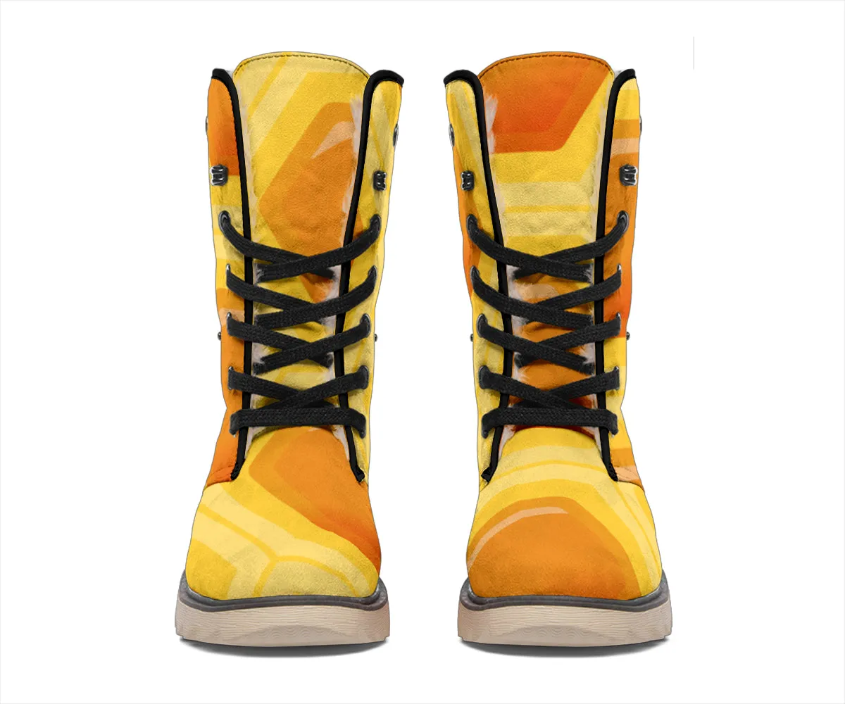 Polar Boots with Honeycomb Design