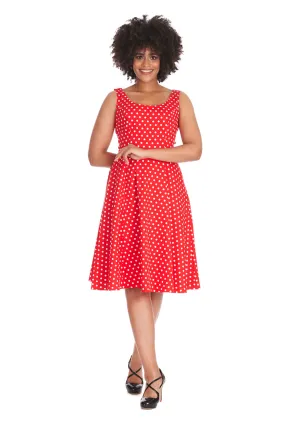 Polka Dot Swing Dress