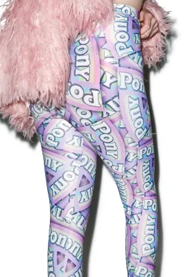 Pony Print Leggings