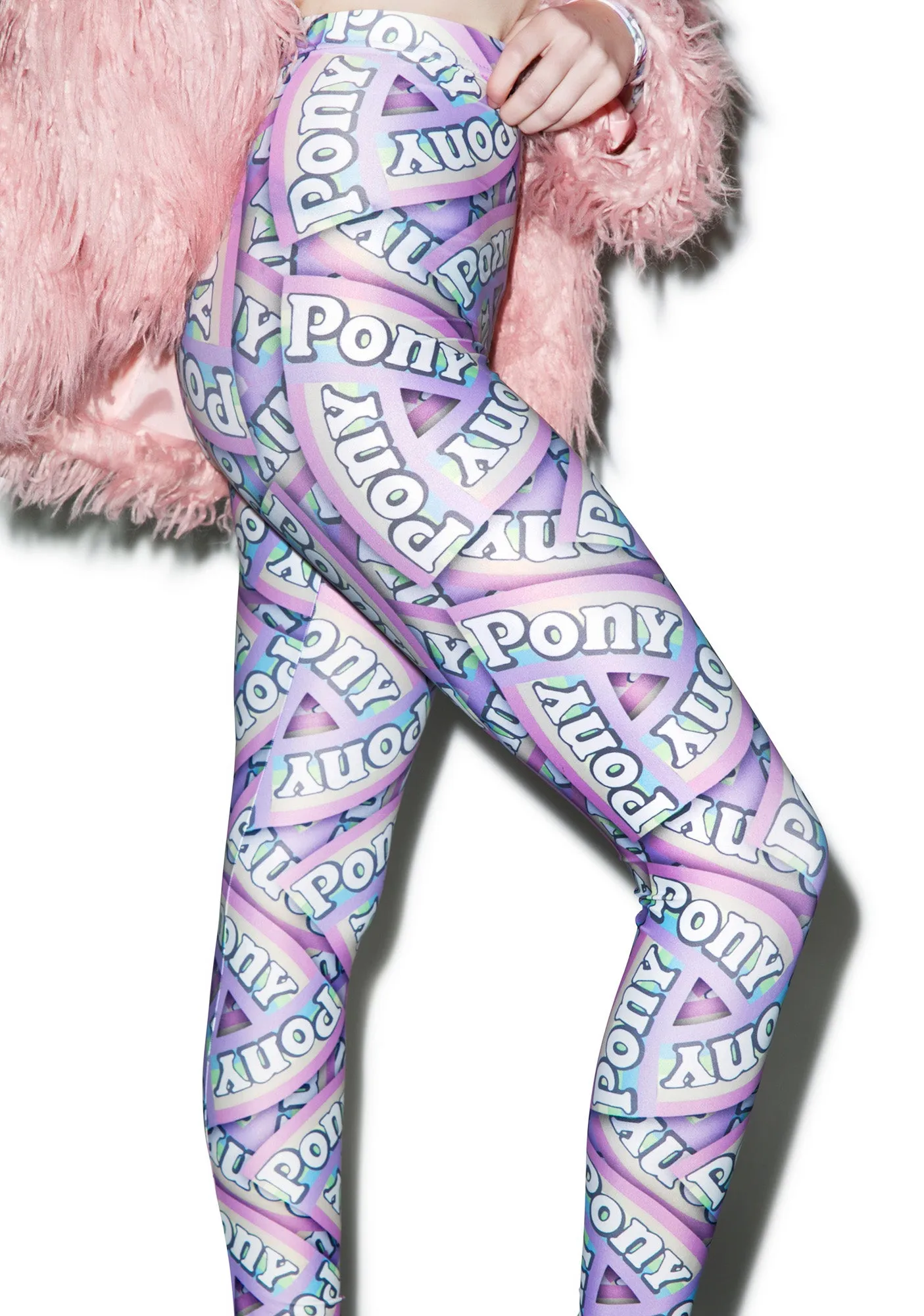 Pony Print Leggings