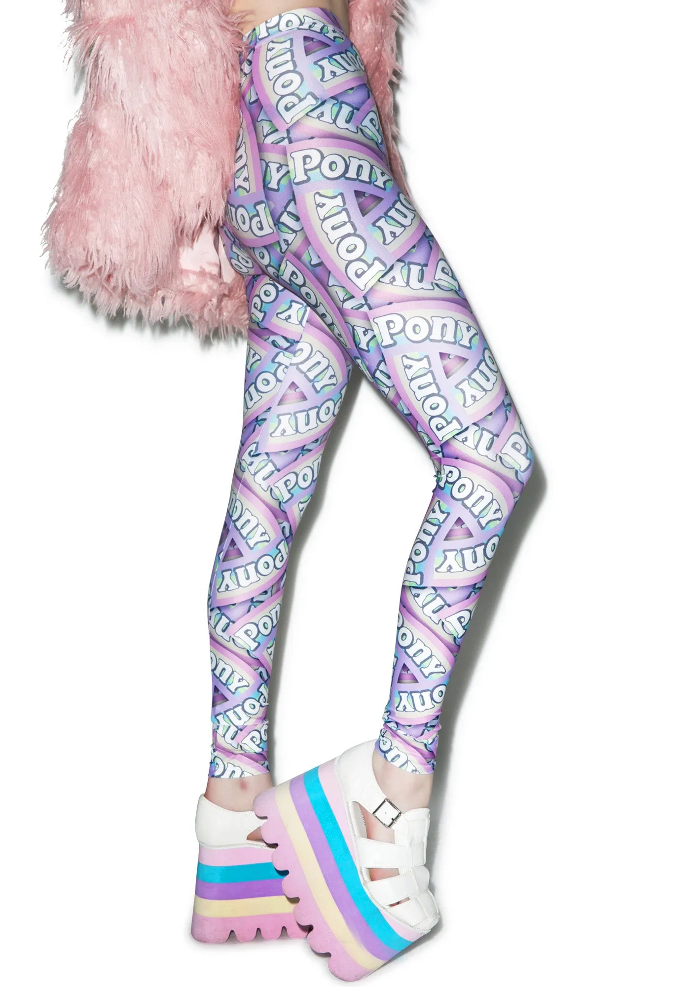 Pony Print Leggings