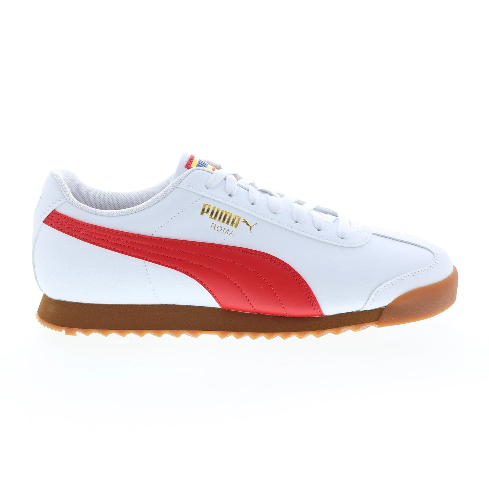 Puma Roma RWB 38834101 Men's White Synthetic Lace-Up Lifestyle Sneakers