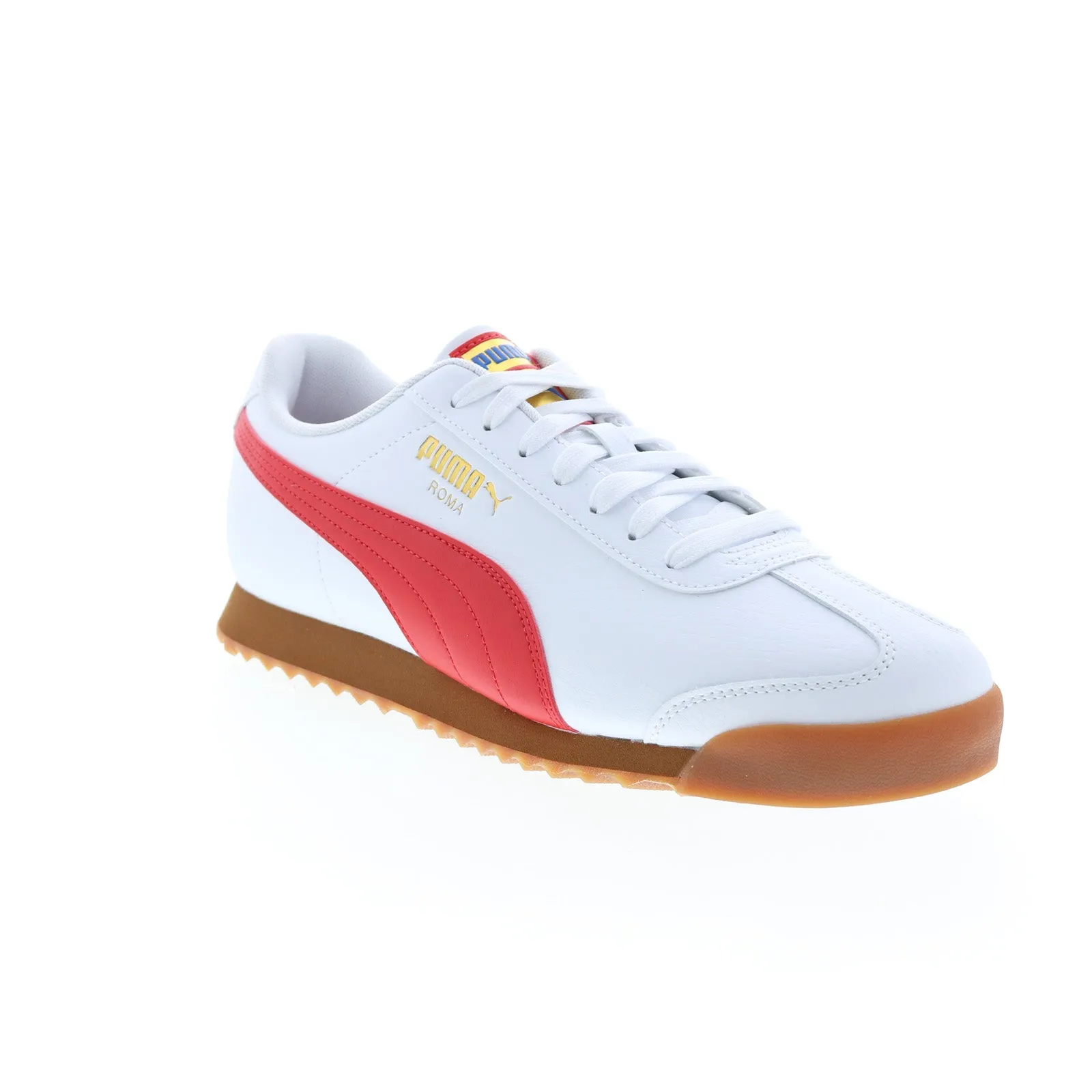 Puma Roma RWB 38834101 Men's White Synthetic Lace-Up Lifestyle Sneakers