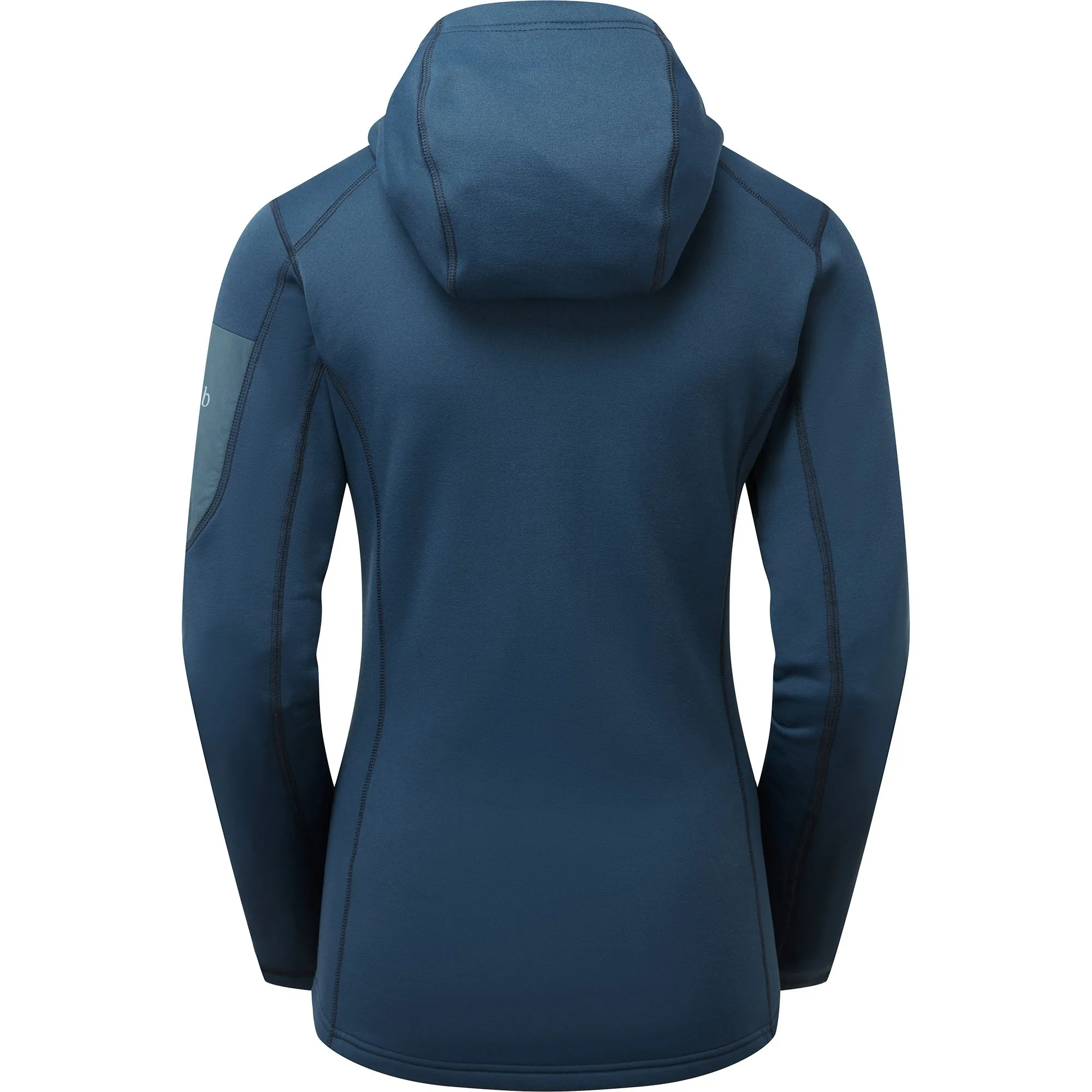 Tempest Blue Modulus Hoody Fleece Jacket for Women by RAB