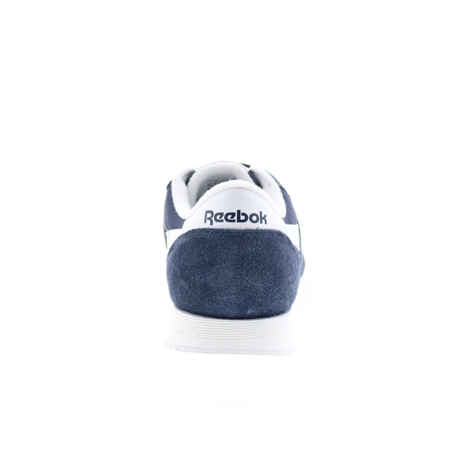 Reebok Blue Suede Lace Up Lifestyle Sneakers Shoes Classic Nylon Mens