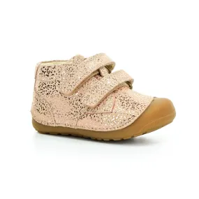 Rose Gold Stream Bundgaard Petit Strap Barefoot Shoes