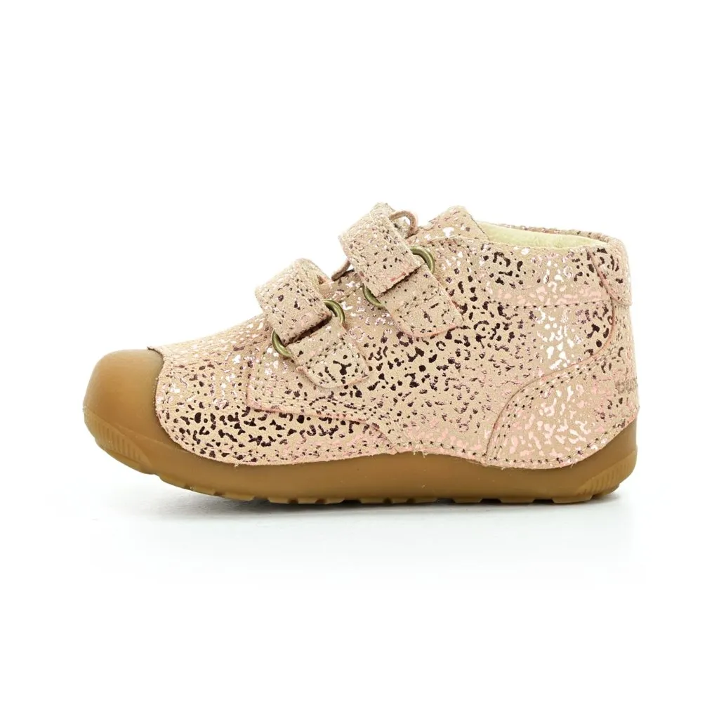 Rose Gold Stream Bundgaard Petit Strap Barefoot Shoes