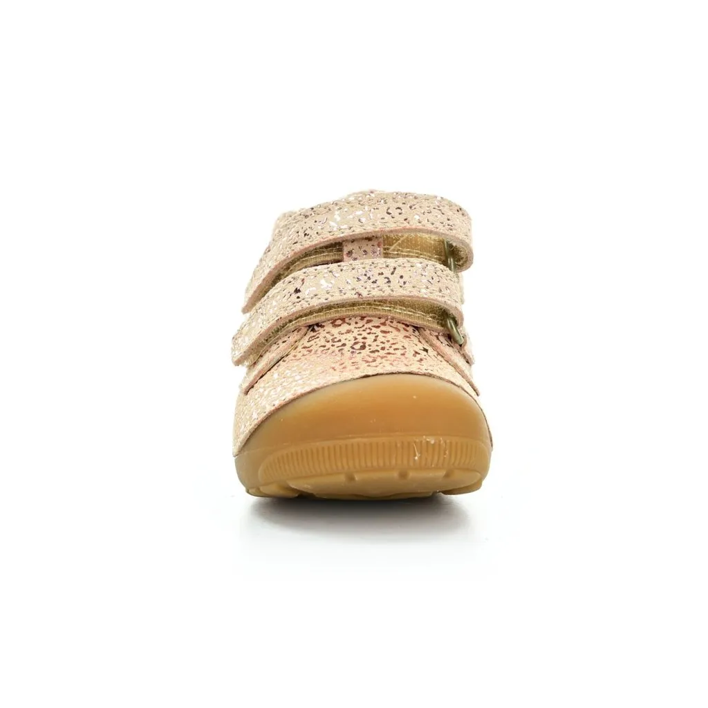 Rose Gold Stream Bundgaard Petit Strap Barefoot Shoes