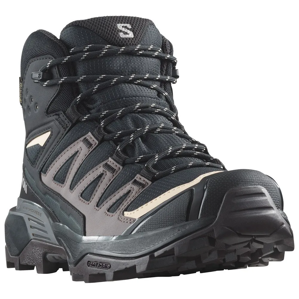 Salomon X Ultra 360 Mid Gtx W Black Plum Kitten Shale Hiking Shoes