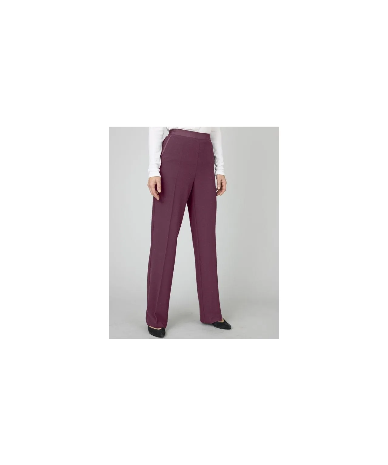 Satin Trimmed Trousers Collection