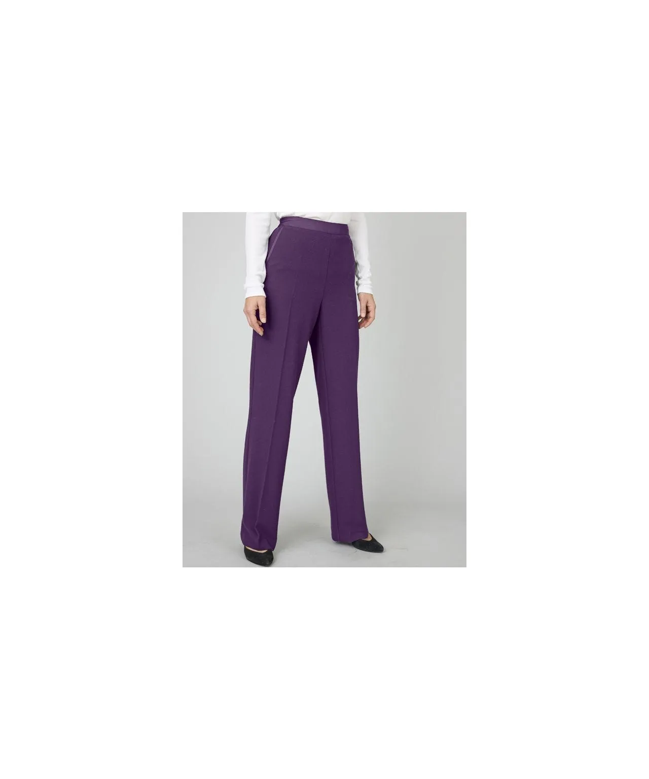 Satin Trimmed Trousers Collection