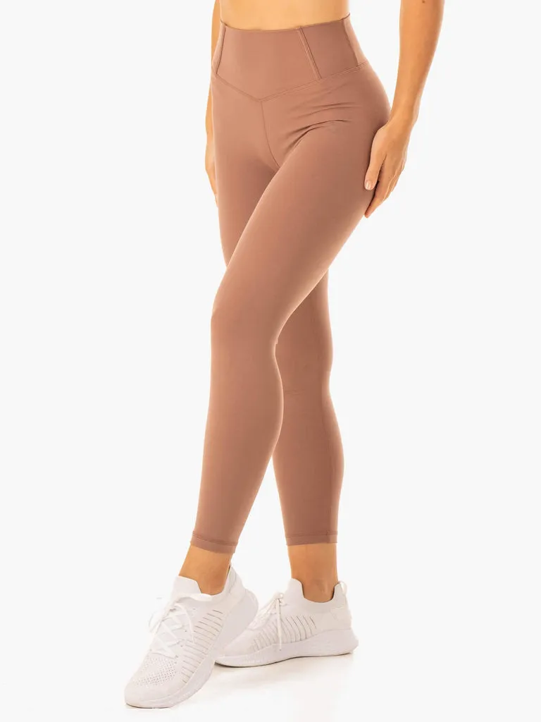 Scrunch Bum Leggings - Mocha