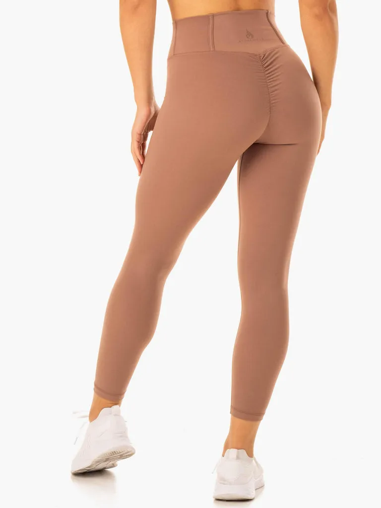 Scrunch Bum Leggings - Mocha