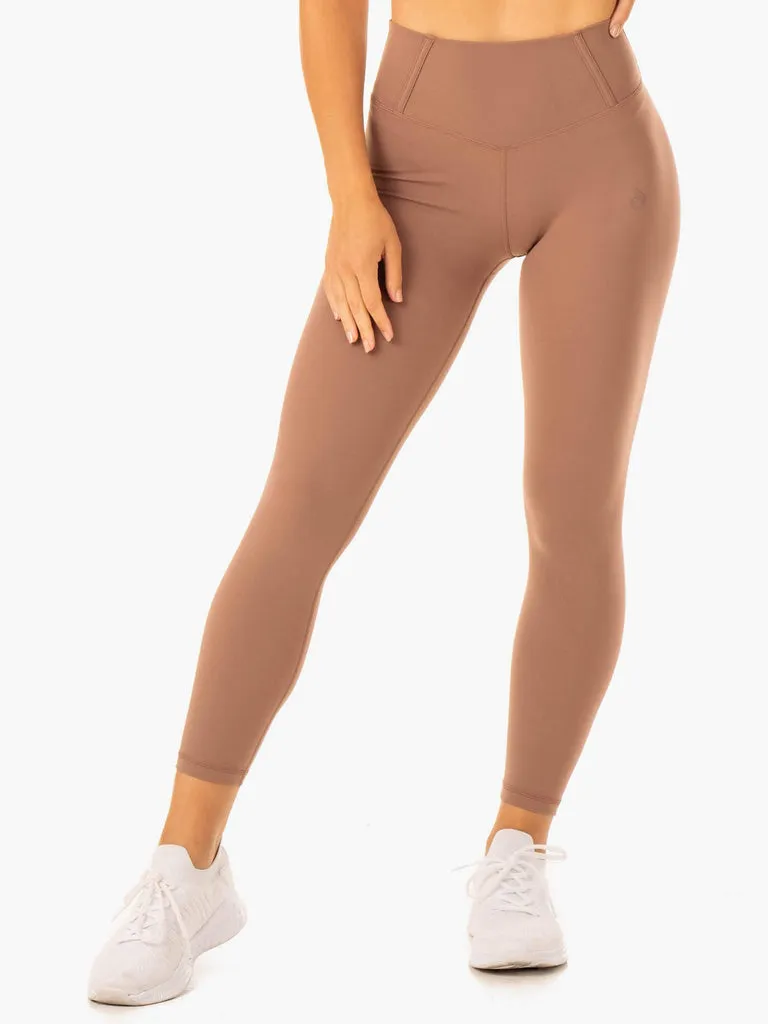 Scrunch Bum Leggings - Mocha