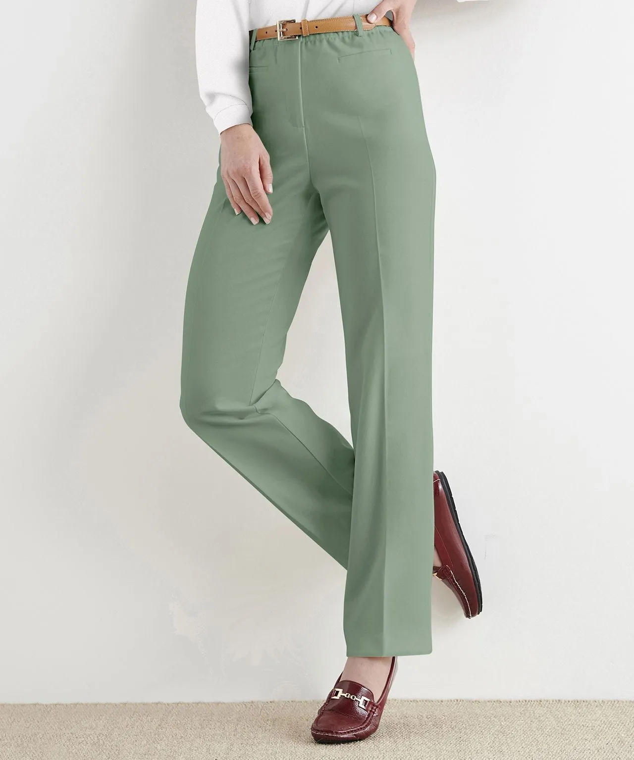 Tummy-slimming Stretch Trousers