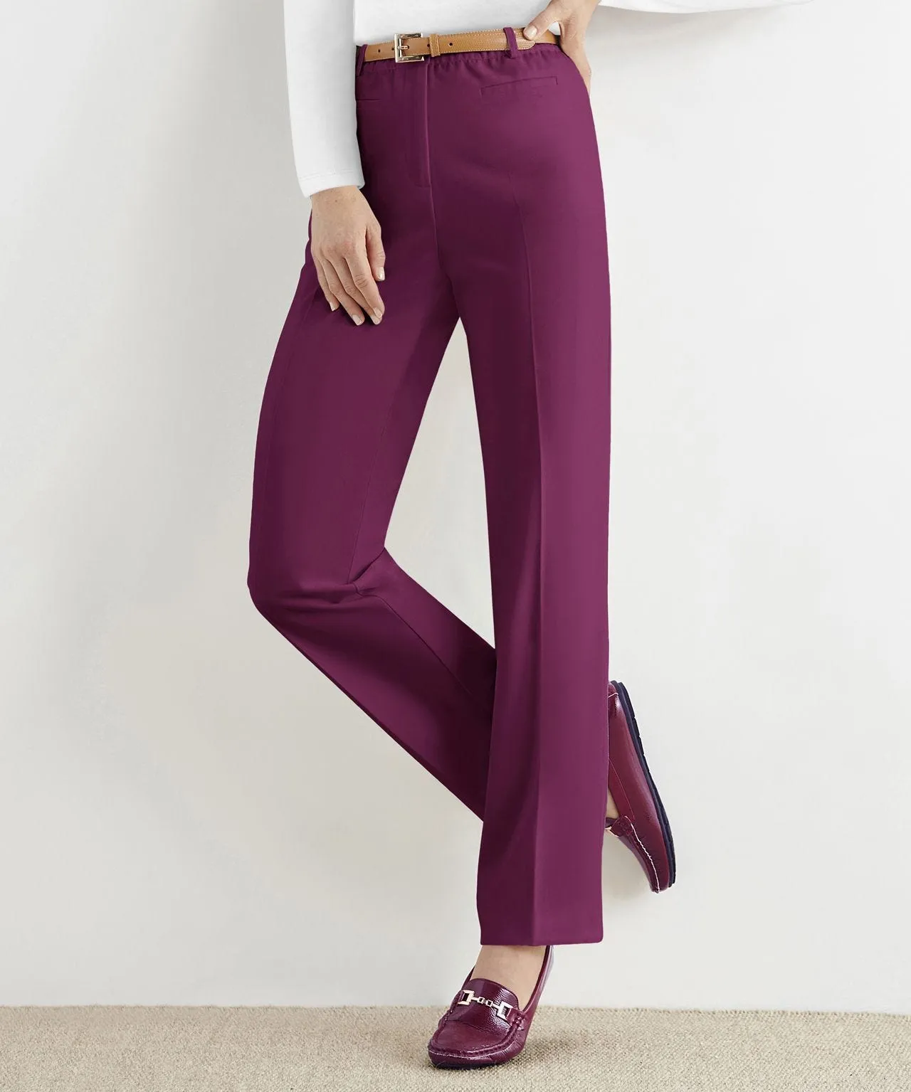 Tummy-slimming Stretch Trousers