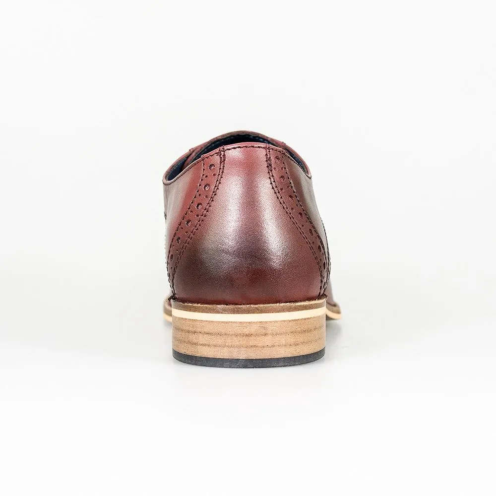 Signature Shoes in Cherry - Cavani John