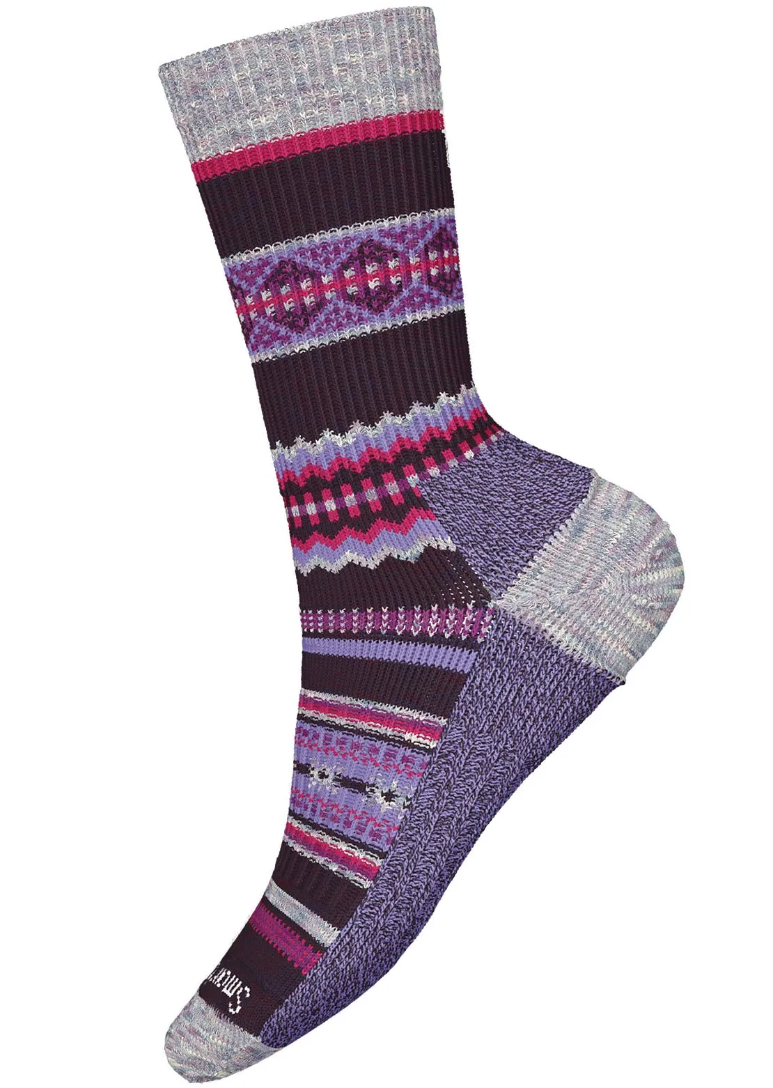 Smartwool snowflake crew socks.