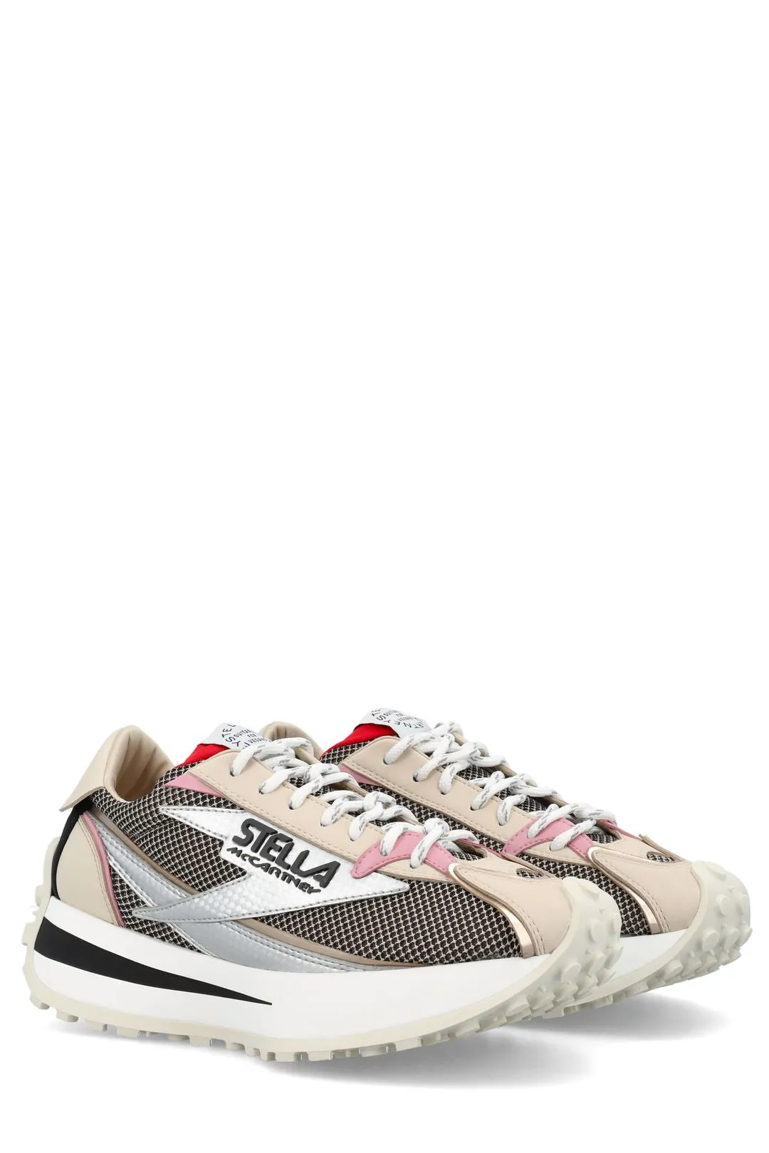 Stella McCartney Reclypse Lace-Up Sneakers - Round Toe