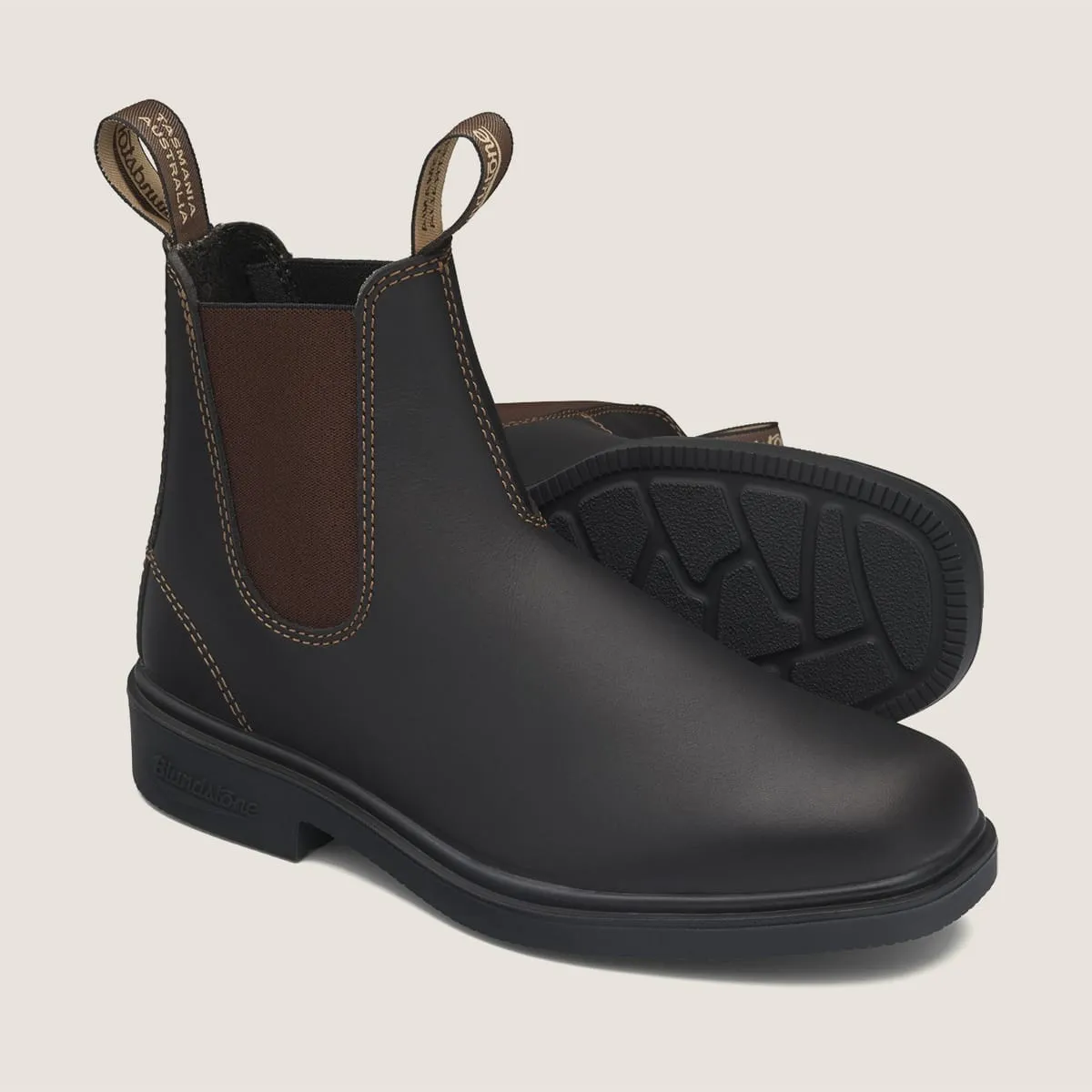 Stout Brown Chelsea Boots for Women