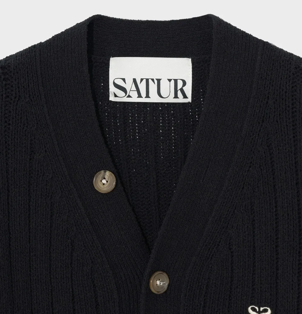 Street Style Logo Cardigans | SATUR