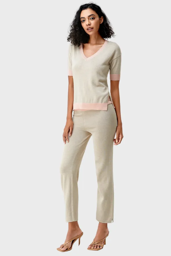 Stylish Women's Matching Top and Pants Set for Casual Outfits