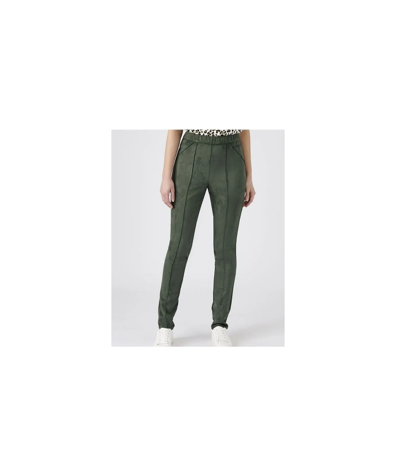 Chic Suedette Trousers