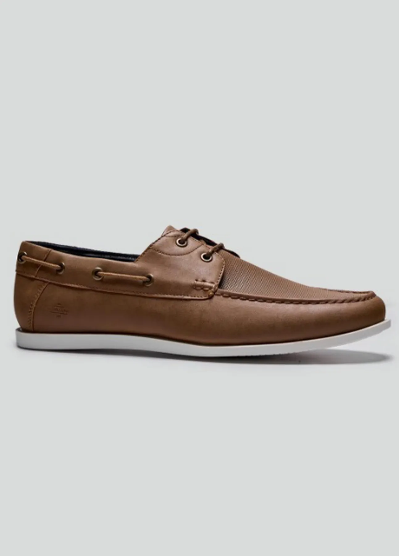 Tan Lace Loafer Shoes