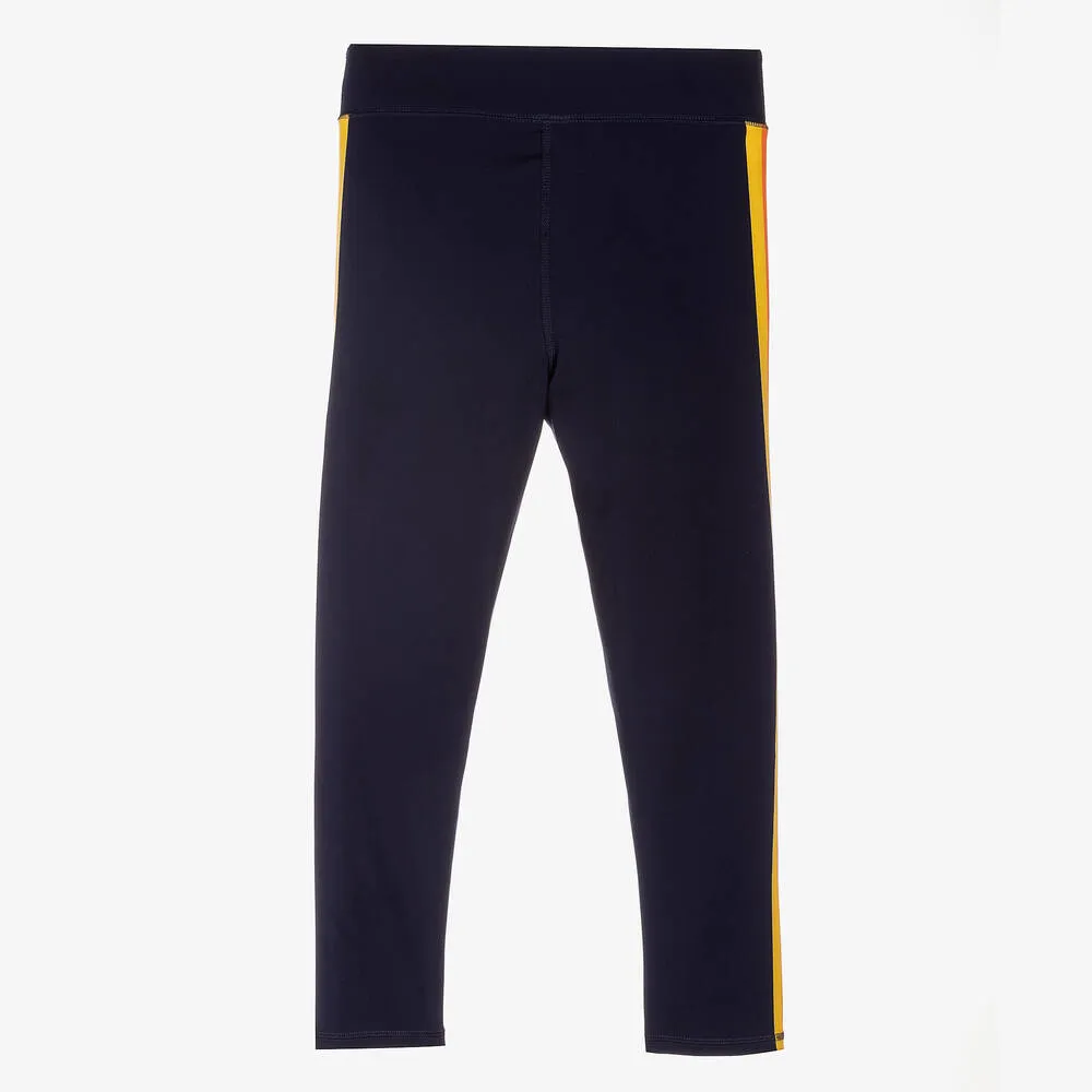 Teen Girls Navy Blue Leggings