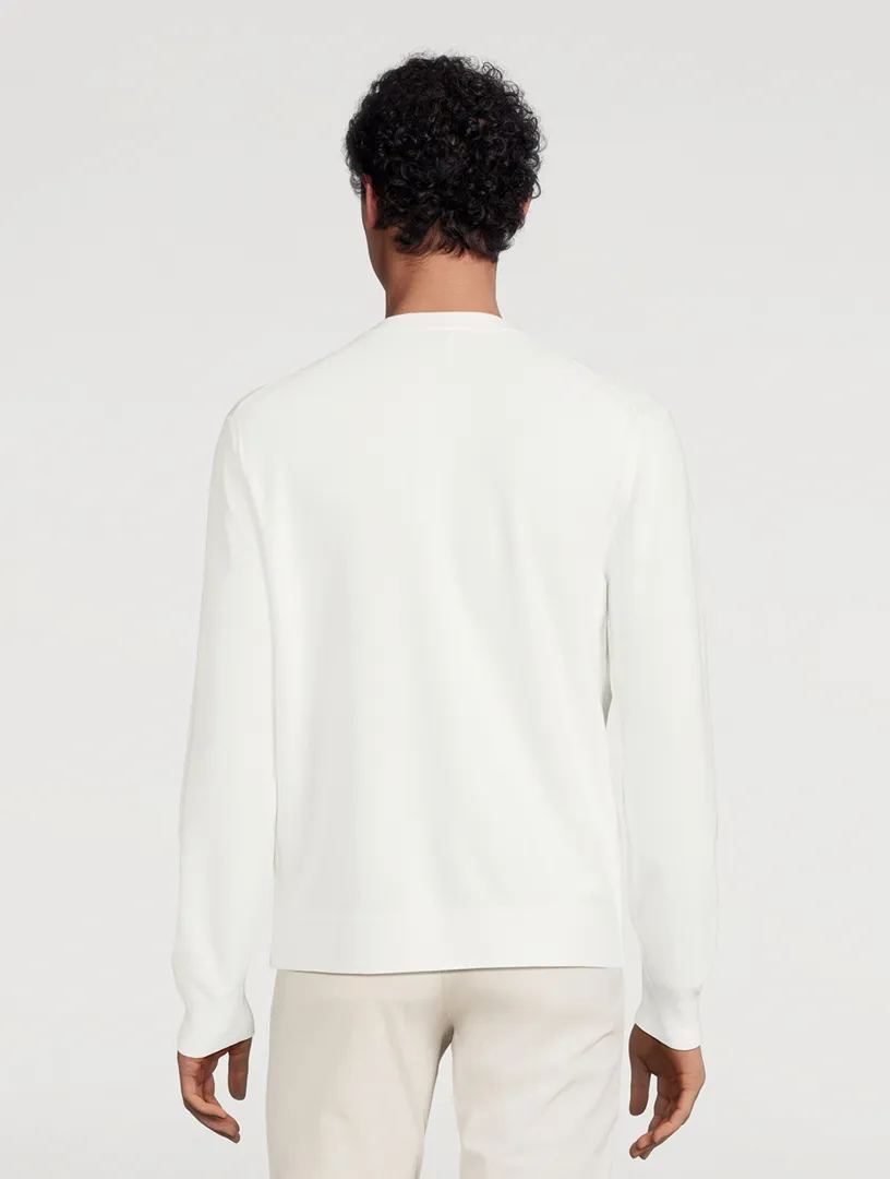 THEORY Riland Crewneck Sweatshirt