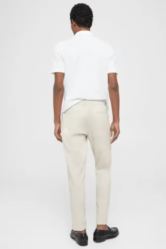 Theory Sand Linen Pant.